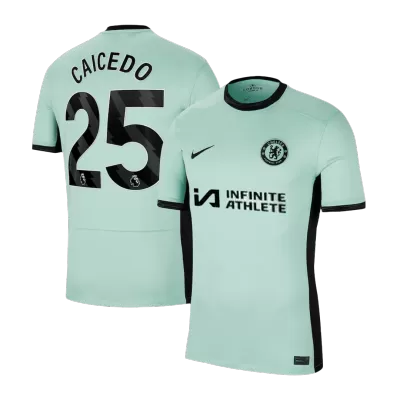 CAICEDO #25 Chelsea Third Away Soccer Jersey 2023/24 | Gogoalshop