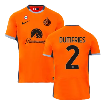 DUMFRIES #2 Inter Milan Third Away Soccer Jersey 2023/24 - gogoalshop