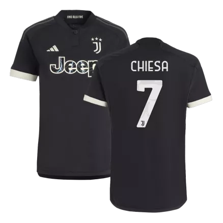 CHIESA #7 Juventus Third Away Soccer Jersey 2023/24 - gogoalshop