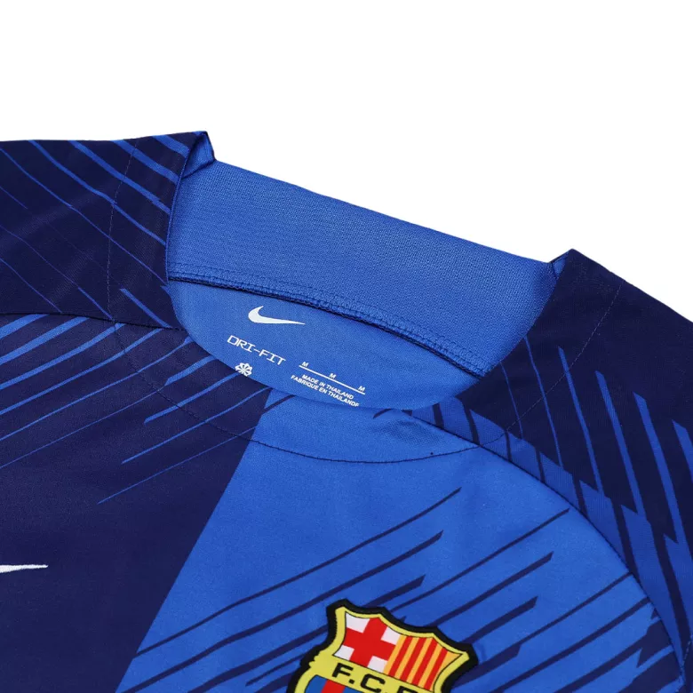 Barcelona Pre-Match Sleeveless Top 2023/24 Blue - gogoalshop