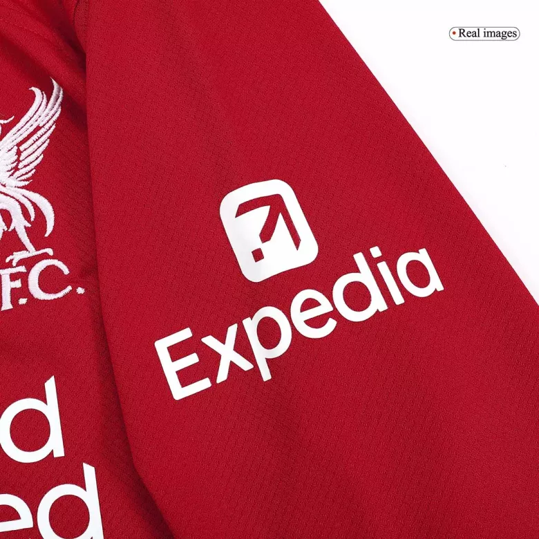 Liverpool Home Long Sleeve Soccer Jersey 2023/24 - gogoalshop