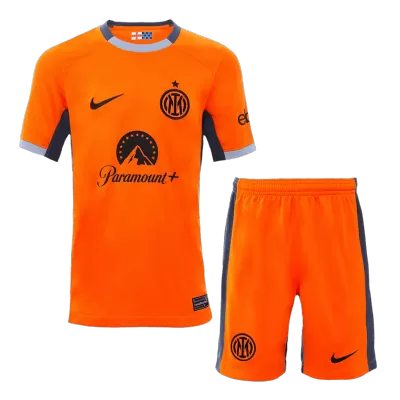 Inter Milan Third Away Kids Soccer Jerseys Kit 2023/24 Gogoalshop