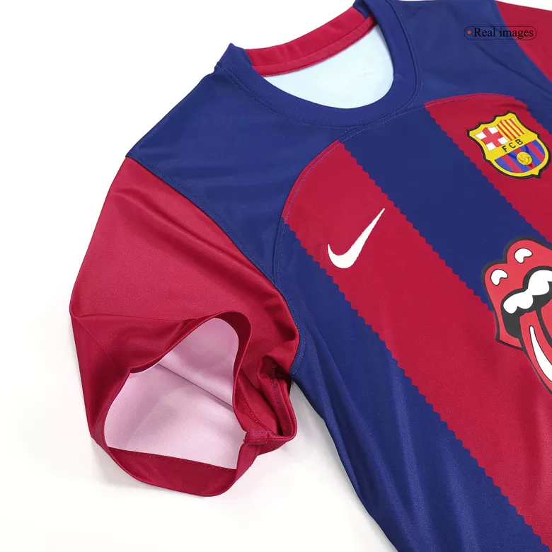 Barcelona x Rolling Stones Soccer Jersey 2023/24 - gogoalshop
