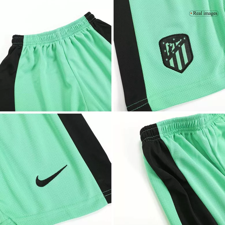 Atletico Madrid Third Away Kids Soccer Jerseys Kit 2023/24 - gogoalshop