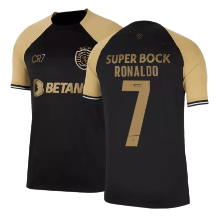 Ronaldo #7 Sporting CP Third Away Soccer Jersey 2023/24 - gogoalshop