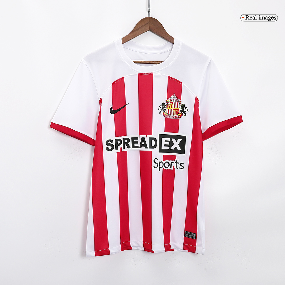 Sunderland AFC Home Soccer Jersey 2023 24 Gogoalshop