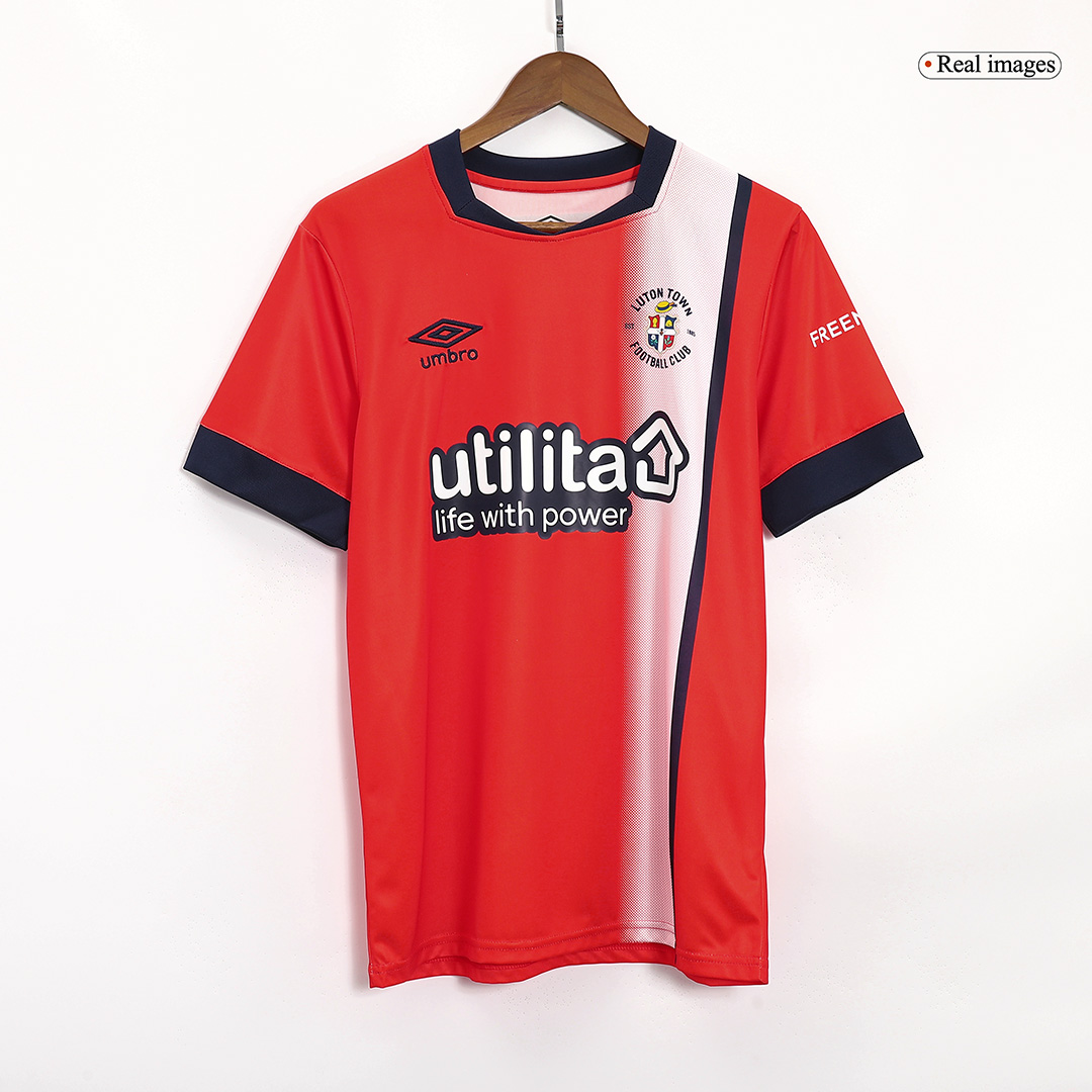 Maillot domicile Reflo Luton Town 25-26 dévoilé - Fini Umbro - Footy Headlines FR