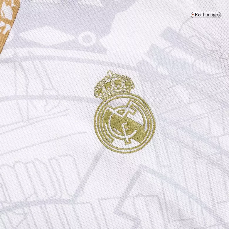 Real Madrid x Chinese Dragon Soccer Jersey 2023/24 （white） - gogoalshop
