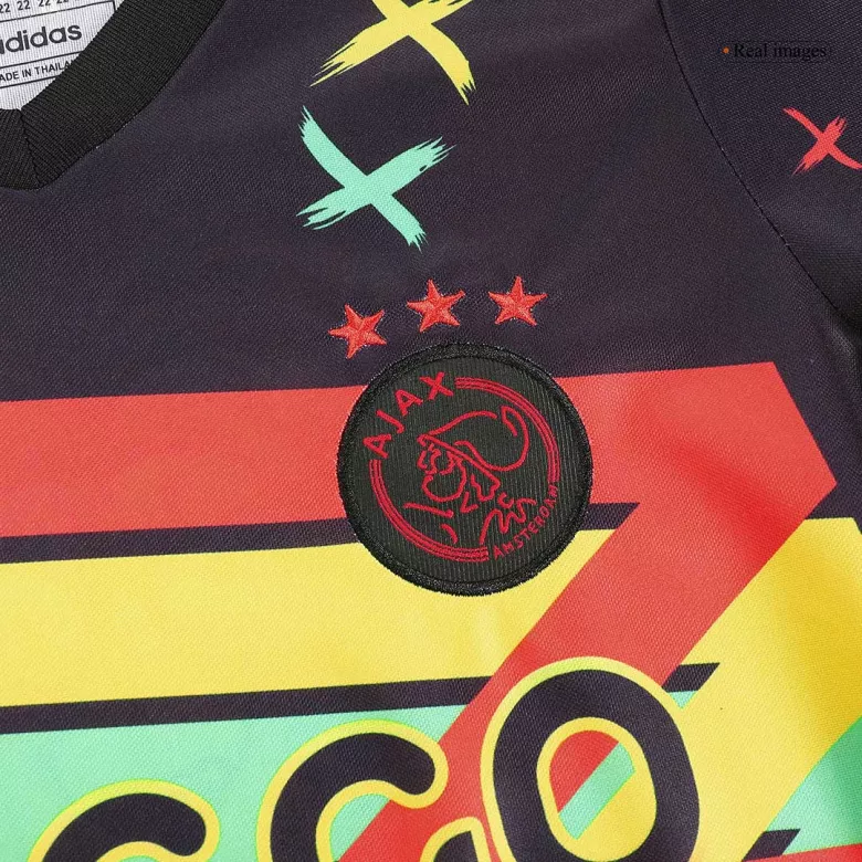Ajax x Bob Marley Kids Soccer Jerseys Kit 2023/24 - gogoalshop