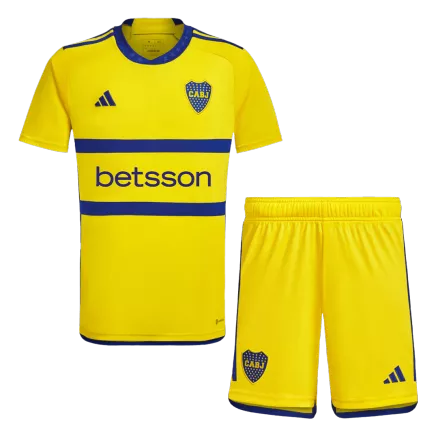 Boca Juniors Away Kids Soccer Jerseys Kit 2023/24 - gogoalshop