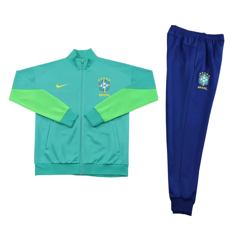 Brazil Jacket Tracksuit 2023/24 Green - gogoalshop