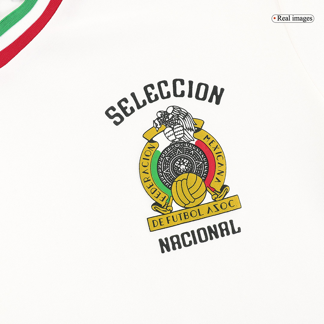 Mexico Remake Soccer Jersey 1985 White - gogoalshop