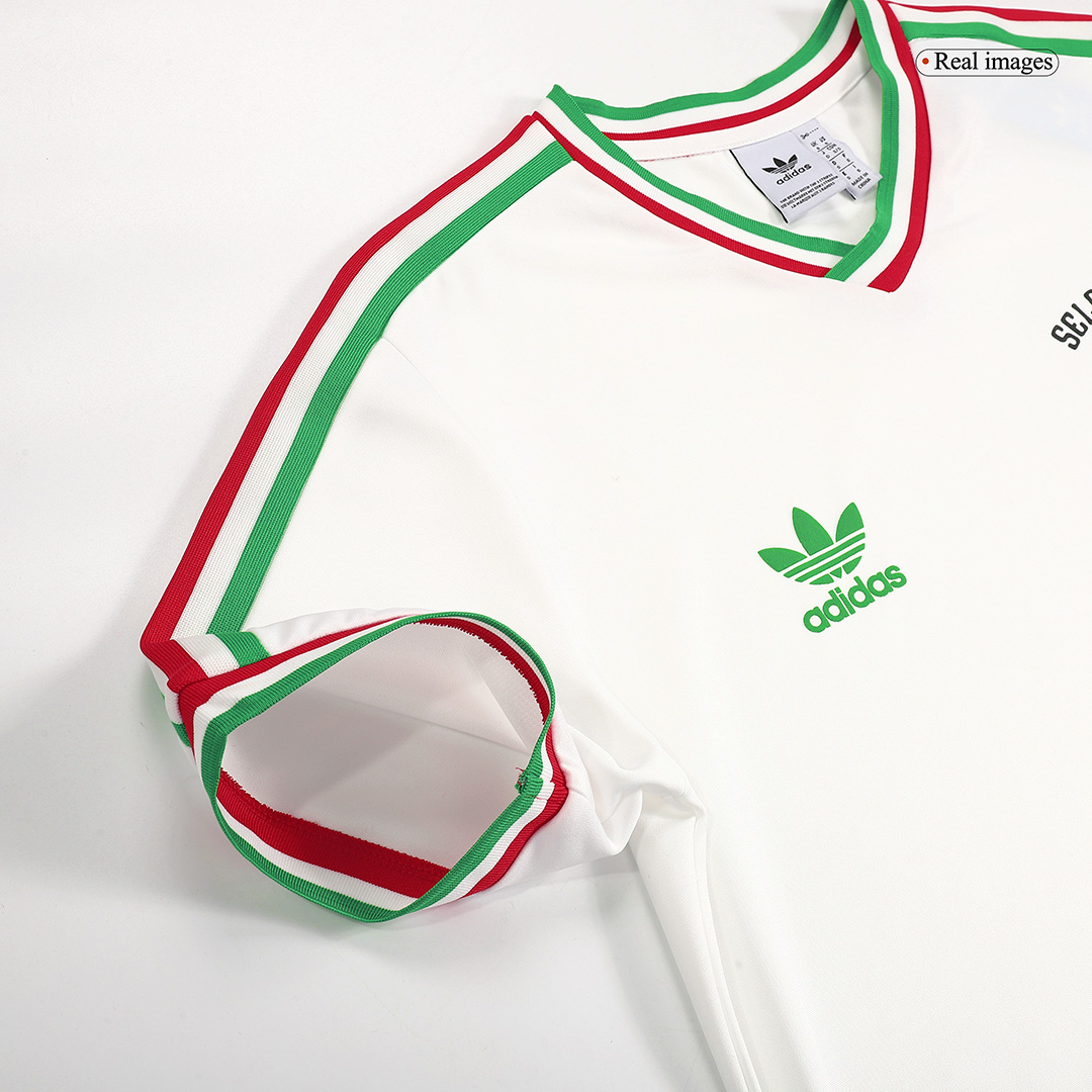 Mexico Remake Soccer Jersey 1985 White - gogoalshop