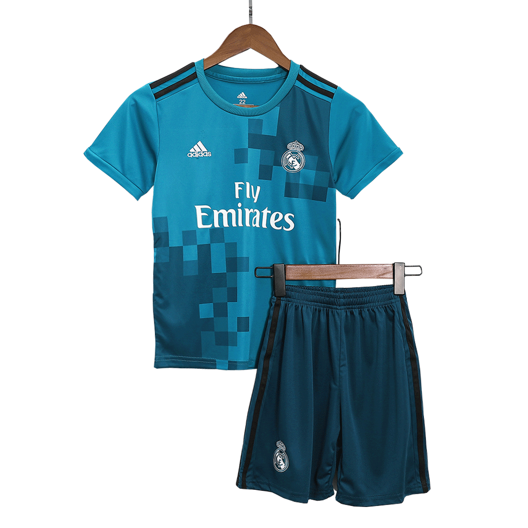Real Madrid Third Away Kids Soccer Jerseys Kit 2017 18 Gogoalshop