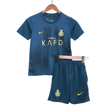 Al Nassr Away Kids Soccer Jerseys Kit 2023/24 - gogoalshop