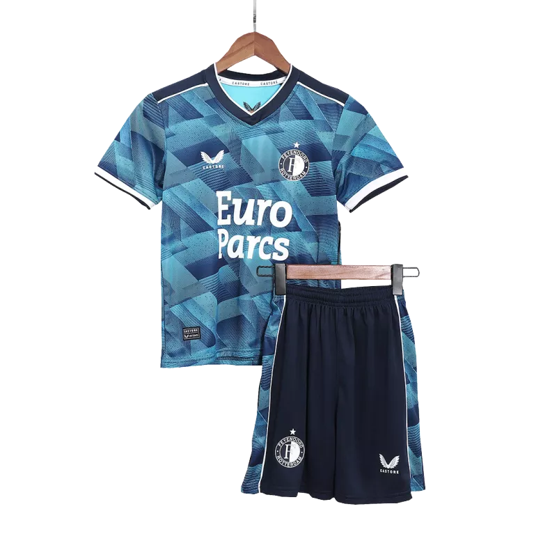 Feyenoord Away Kids Soccer Jerseys Kit 2023/24 - gogoalshop