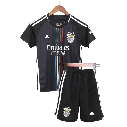 Benfica Away Kids Soccer Jerseys Kit 2023/24 - gogoalshop