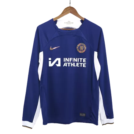 Chelsea Home Long Sleeve Soccer Jersey 2023/24 - gogoalshop