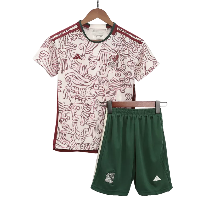 Mexico Away Kids Jerseys Kit 2022 - gogoalshop