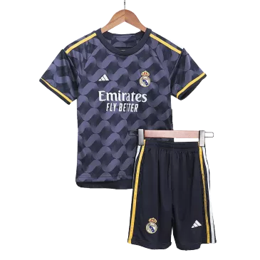 Kids Real Madrid Away Soccer Jersey 2023/24 - Discount - gogoalshop