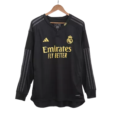 Real Madrid Third Away Long Sleeve Soccer Jersey 2023/24 - gogoalshop