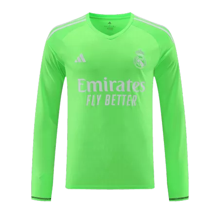 Real Madrid Goalkeeper Long Sleeve Soccer Jersey 2023/24 - gogoalshop