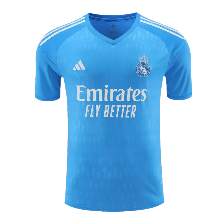 Real Madrid Goalkeeper Soccer Jersey 2023/24 Blue - gogoalshop