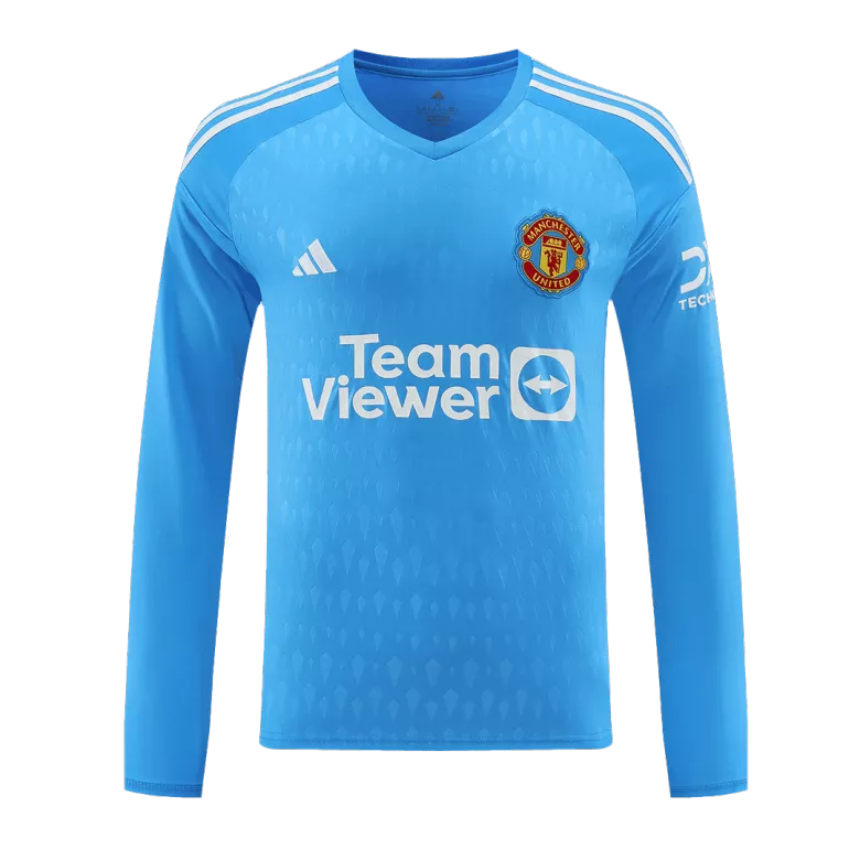 Manchester United Goalkeeper Long Sleeve Soccer Jersey 2023/24 - gogoalshop