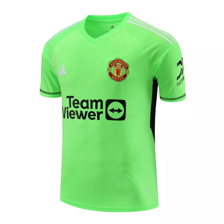 Manchester United Goalkeeper Soccer Jersey 2023/24 Green - gogoalshop