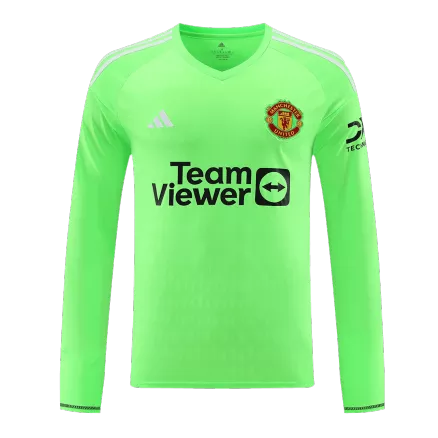 Manchester United Goalkeeper Long Sleeve Soccer Jersey 2023/24 - gogoalshop