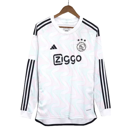 Ajax Away Long Sleeve Soccer Jersey 2023/24 - gogoalshop