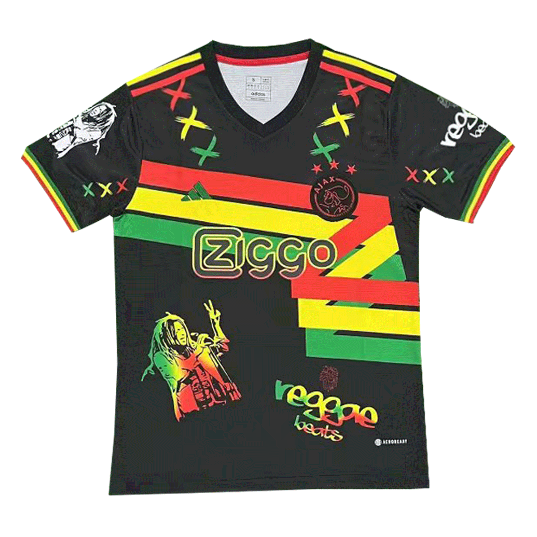 Bob Marley Ajax Fc Jacket Ajax Soccer Jersey 2023/24 Gogoalshop
