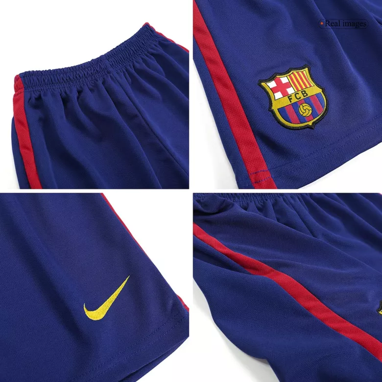 Barcelona Home Kids Soccer Jerseys Kit 2014/15 - gogoalshop