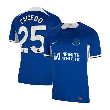 CAICEDO #25 Chelsea Home Soccer Jersey 2023/24 - gogoalshop