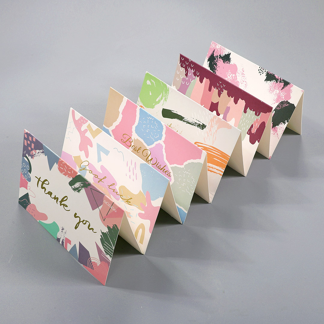 1 Pcs Random Style Personalized Message Greeting Card - gogoalshop