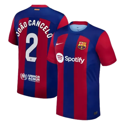 JOÃO CANCELO #2 Barcelona Home Soccer Jersey 2023/24 - gogoalshop
