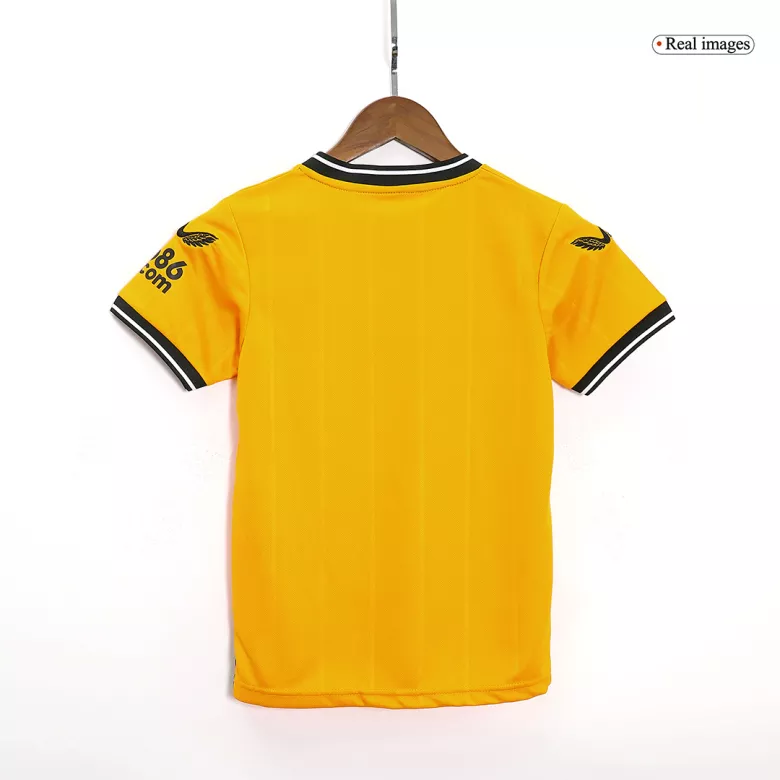 Wolverhampton Wanderers Home Kids Soccer Jerseys Kit 2023/24 - gogoalshop