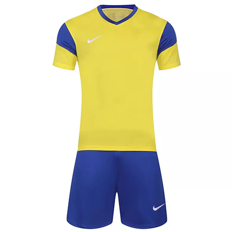 NK-761 Customize Team Jersey Kit(Shirt+Short) Yellow - gogoalshop