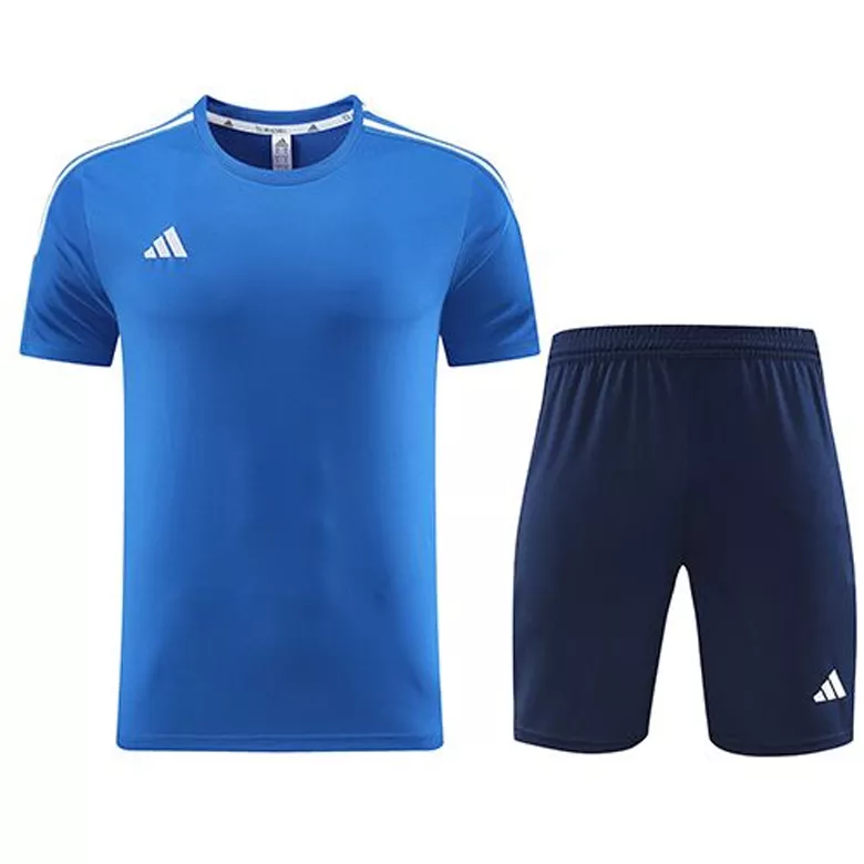 Customize Team Jersey Kit(Shirt+Short) Blue AD02 - gogoalshop