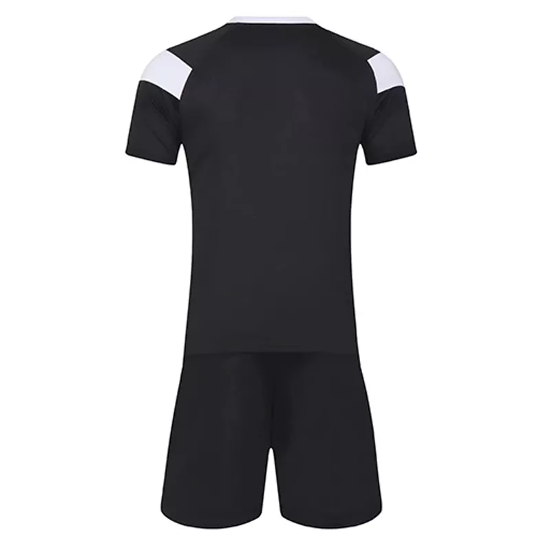 NK-761 Customize Team Jersey Kit(Shirt+Short) Black - gogoalshop