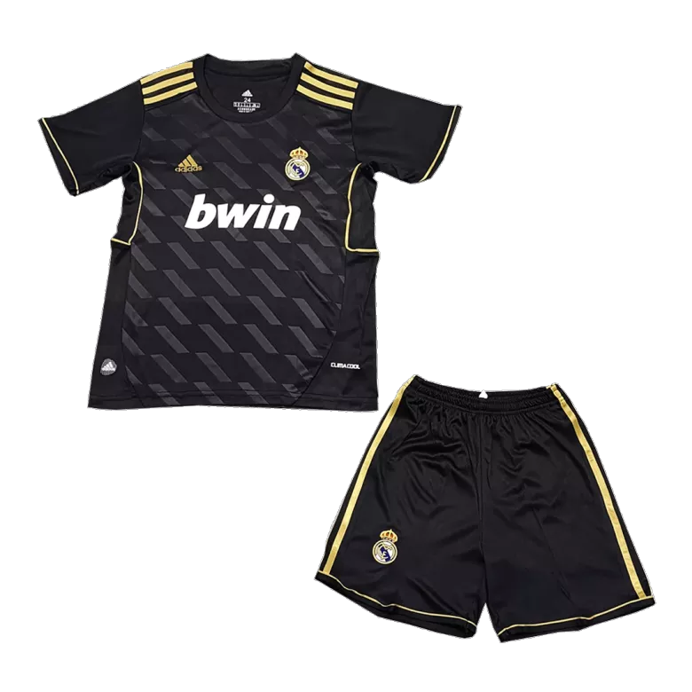 Vintage Real Madrid Away Kids Soccer Jerseys Kit 2011/12 - gogoalshop