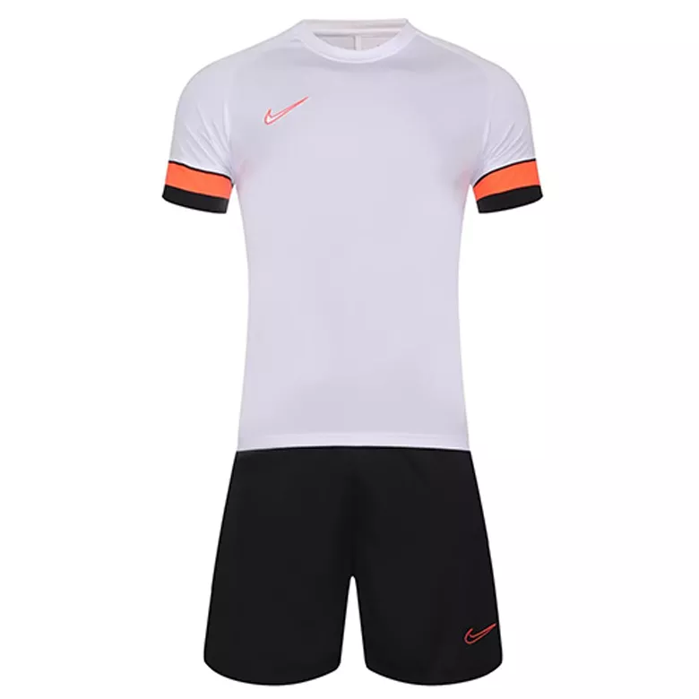 NK-762 Customize Team Jersey Kit(Shirt+Short) White - gogoalshop