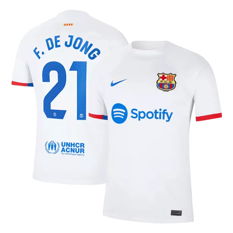 F. DE JONG #21 Barcelona Away Soccer Jersey 2023/24 - gogoalshop