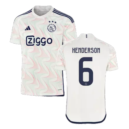 HENDERSON #6 Ajax Away Soccer Jersey 2023/24 - gogoalshop