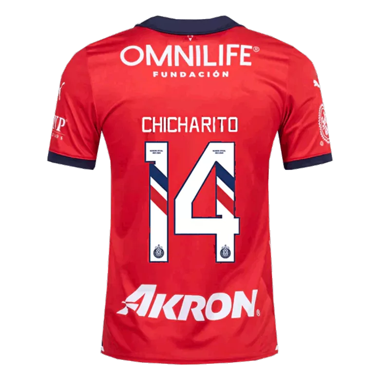 CHICHARITO #14 Chivas Home Soccer Jersey 2023/24 - gogoalshop