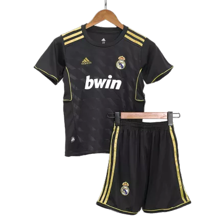 Vintage Real Madrid Away Kids Soccer Jerseys Kit 2011/12 - gogoalshop