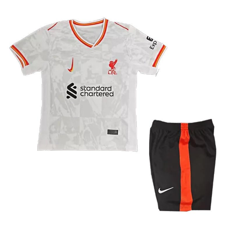 Liverpool Third Away Kids Soccer Jerseys Kit 2024/25 - gogoalshop