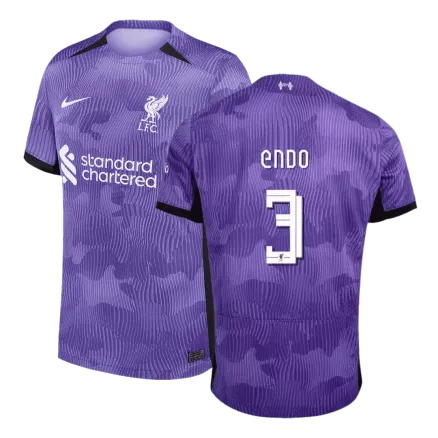 ENDO #3 Liverpool Third Away Soccer Jersey 2023/24 - UCL - gogoalshop