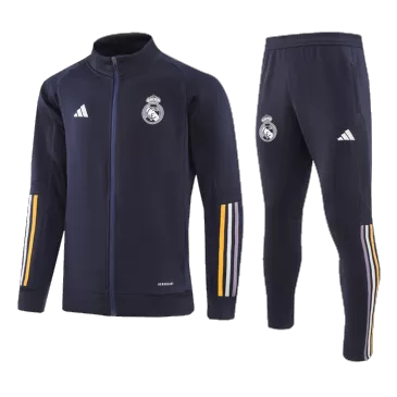 Real Madrid Jacket Tracksuit 2023/24 Kids Navy - gogoalshop