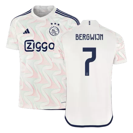 BERGWIJN #7 Ajax Away Soccer Jersey 2023/24 - gogoalshop